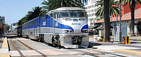Treno Amtrak Los Angeles